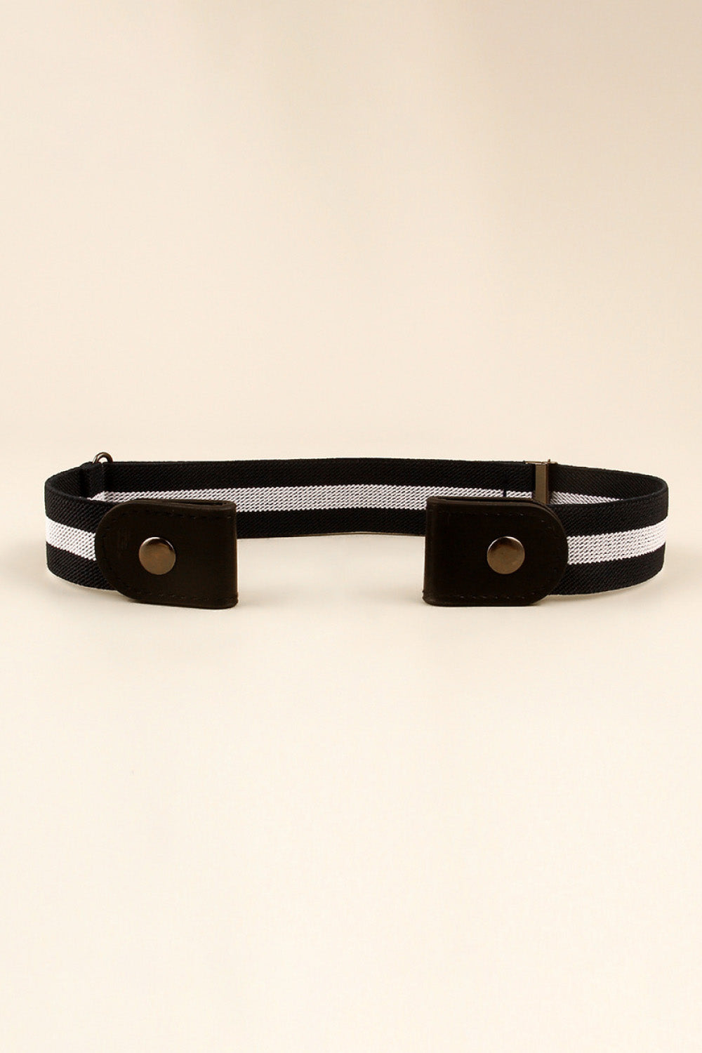 PU Elastic Snap Closure Belt